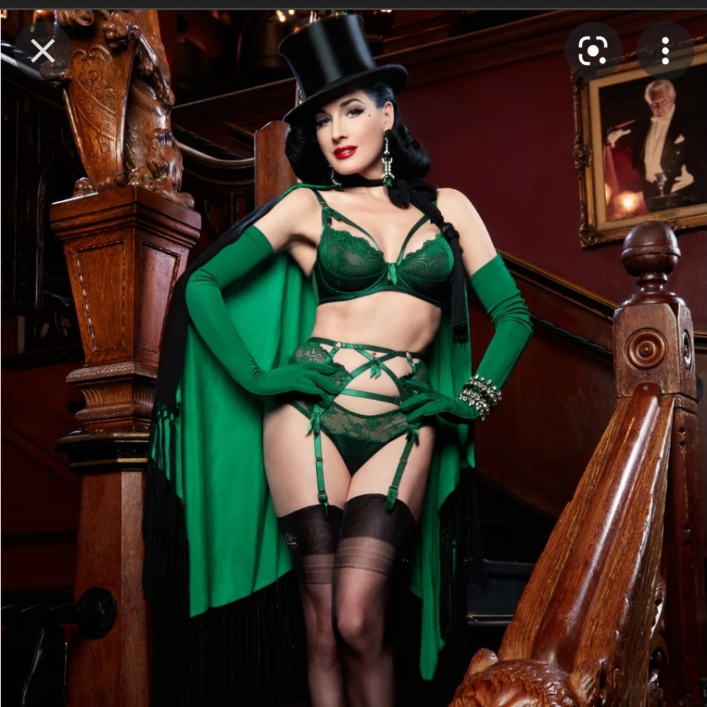 Madame X garter belt
